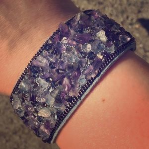 Purple Stone Bracelet